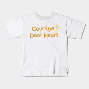 CS Lewis Courage, Dear Heart Kids T-Shirt